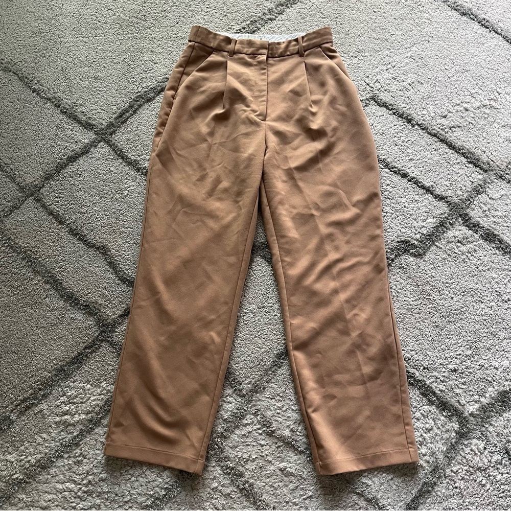 Abercrombie & Fitch Tan Trousers